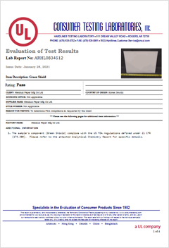 Food Safety(Coating) 