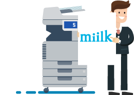 Why is miilk the only copying paper ‘produced in Korea’? 
