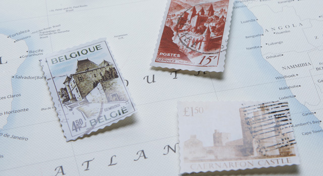 Stamp paper 이미지