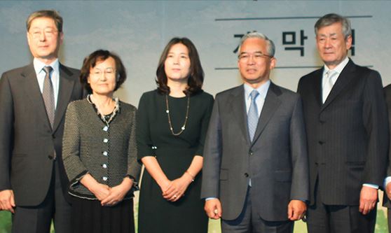 제1회 한국제지 여자 기성전 개막식 (중앙일보 9/16, 종합14면)